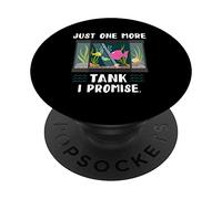 Just One More Fish Tanks Funny Aquarist Aquarium Hobby PopSockets Adhesive PopGrip