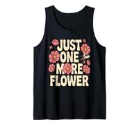 Just One More Flower Cute Bee Wildflowers Tank Top