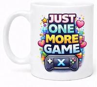 Just One More Game Funny Gamer Quote Controller Coffee Cup Gift Mug