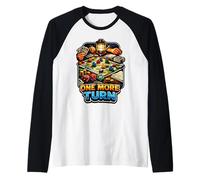 Just One More Game Night Raglan Baseball Tee