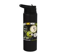 Just One More Game Pickleball Player Humor Stainless Steel Insulated Water Bottle