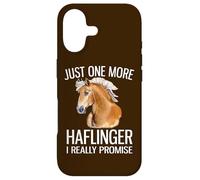 Just One More Haflinger I Promise Funny Haflinger Horse Case for iPhone 17