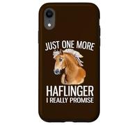 Just One More Haflinger I Promise Funny Haflinger Horse Case for iPhone XR