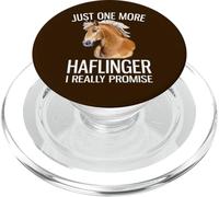 Just One More Haflinger I Promise Funny Haflinger Horse PopSockets PopGrip for MagSafe