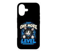 Just One More Level Funny Gaming Cat Gamer Controller Gamers Case for iPhone 17