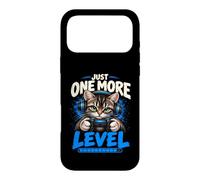 Just One More Level Funny Gaming Cat Gamer Controller Gamers Case for iPhone 17 Pro Max