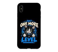 Just One More Level Funny Gaming Cat Gamer Controller Gamers Case for iPhone XS Max