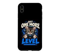 Just One More Level Funny Gaming Cat Gamer Controller Gamers Case for iPhone XS Max