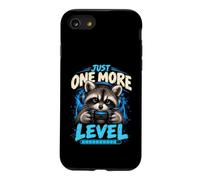 Just One More Level Funny Gaming Raccoon Gamer Controller Case for iPhone SE (2020) / 7/8