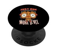 Just One More Level Owl Gamer PopSockets Adhesive PopGrip