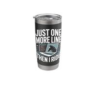 Just One More Line Then I Ride Horse Programmer Stainless Steel Insulated Tumbler
