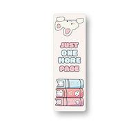 Just One More Page Bookmark - Cute Reading Accessory for Book Lovers, Students & Bookworms - Gift for Readers