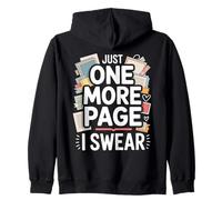 Just One More Page I Swear Scrapbook Addiction Zip Hoodie