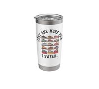 Just One More Pair I Swear Funny Sneakerhead Shoe Lover Stainless Steel Insulated Tumbler