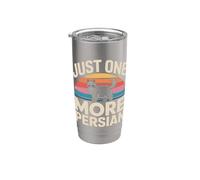 Just One More Persian Funny Persian Cat Lover Stainless Steel Insulated Tumbler