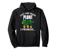 Just One More Plant I Promise Gardening Houseplant Lover Pullover Hoodie