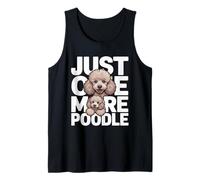 Just One More Poodle Dog Lover Tank Top