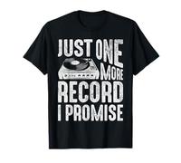 Just One More Record I Promise Vinyl Record Music Lover T-Shirt