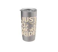 Just One More Ride Horse Lover Equestrian Stainless Steel Insulated Tumbler