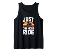 Just One More Ride Motocross Dirt Bike Rider Tank Top