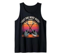 Just One More Rock I Promise” Funny Rock Hunter Quote Tank Top
