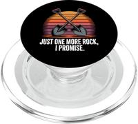 Just One More Rock I Promise Retro Digging Design PopSockets PopGrip for MagSafe
