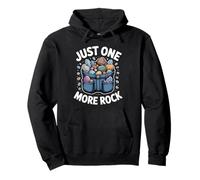 Just One More Rock Rockhounding Crystal Collector Pullover Hoodie