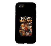 Just One More Row Funny Knitter Fiber Artist Knitting Case for iPhone SE (2020) / 7/8