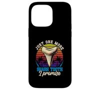Just One-More Shark Tooths I Promise Retro Fossil Hunting Case for iPhone 14 Pro Max