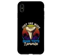 Just One-More Shark Tooths I Promise Retro Fossil Hunting Case for iPhone XS Max
