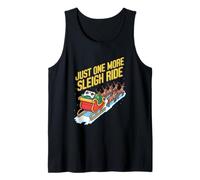 Just One More Sleigh Ride Retro Gamer Christmas Tank Top
