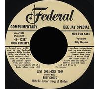 Just One More Time b-w Sad As A Man Can Be 7inch, 45rpm