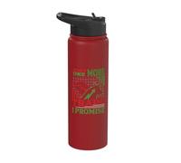 Just One More Trade I Promise Bull Bear Stocks Trader Stainless Steel Insulated Water Bottle
