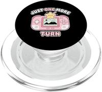 Just One More Turn Kawaii Gamer Video Game Strategy Gamer PopSockets PopGrip for MagSafe