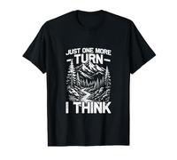Just one More Turn Mountaineer Funny Hiking Hiker Value Graphic T-Shirt