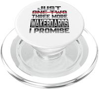 Just One More Wakeboard I Promise Wakeboard Wakeboarder PopSockets PopGrip for MagSafe