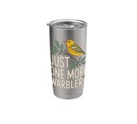 Just One More Warbler Birdwatching USA Stainless Steel Insulated Tumbler