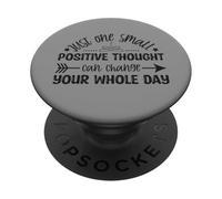 Just One Small Positive Thought Motivational Quote PopSockets Adhesive PopGrip