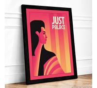 Just Palace Framed Wall Art Print A2 Black
