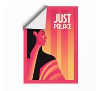 Just Palace Modern Unframed Wall Art Print A1 (84.1×59.4cm), Wall Decor for Living Room, Bedroom, Office & Home, Art Gift