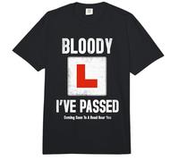 Just Passed Driving Test Design & Novelty Learner Driver Comfort Colors Adult Heavyweight T-Shirt
