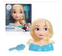 Just Play 87490-JP Disney Frozen Hairdressing Head Elsa 14 cm Brush