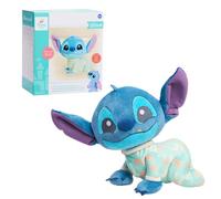 Just Play Disney Baby Musical Crawling and Talking Pals, Stitch, Interactive Plush Toy, Kids Toys for Ages 09 Month