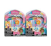 Just Play Disney Doorables Mini Peek Pixel Peek 2-Pack, Series 12, 1.5-inch Collectible Figures, Kids Toys for Ages 5 Up