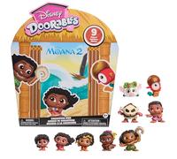 Just Play Disney Doorables Moana 2 Collection Peek, Collectible 1.5-inch Mini Toy Figures, Kids Toys for Ages 5 Up