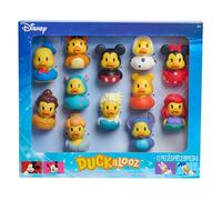 Just Play Disney Duckalooz 12-Pack - 7 cm Collectible Novelty Toy Ducks Featuring Mickey, Ariel, Stitch & More, Toy for Fans, Collectors & Kids