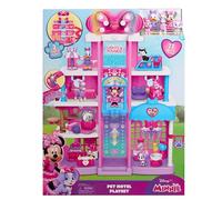 Just Play Disney Jr. Minnie Mouse Pet Hotel Playset, 20 Inch Playset, 23 Pieces Included, Ages 3 and Up