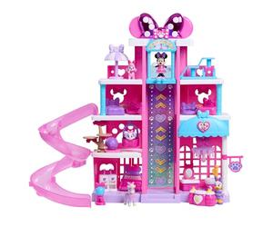 Just Play Disney Jr. Minnie Mouse Pet Hotel Playset, 20 Inch Playset, 23 Pieces Included, Ages 3 and Up