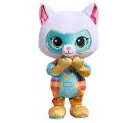 Just Play Disney Jr. SuperKitties Oopsie Kitty Dancing Bitsy Plush, Toy for Fans, Girls, Kids, Ages 3 and Up
