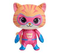 Just Play Disney Junior SuperKitties 7-inch Small Plush Stuffed Animal, Ginny, Kitten, Kids Toys for Ages 2 Up
